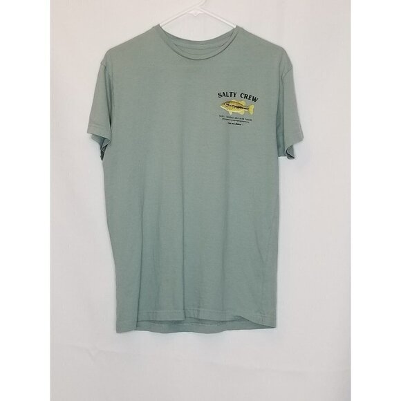 salty crew t shirt medium fish fishing mens‎ short sleeve - Picture 1 of 10